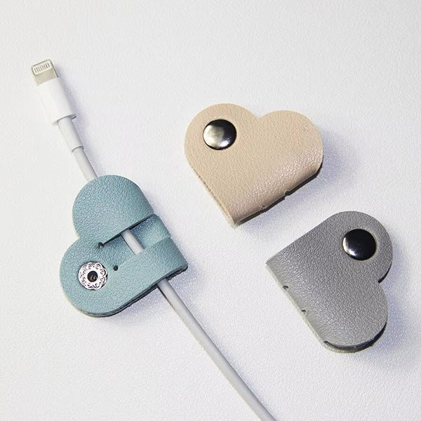 心型皮革線理線器