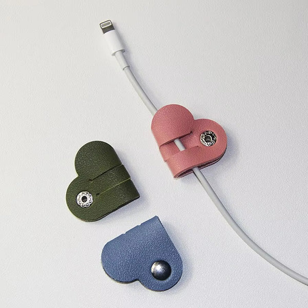 心型皮革線理線器