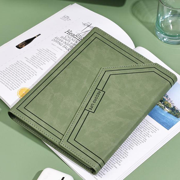 A5三折壓印活頁筆記本