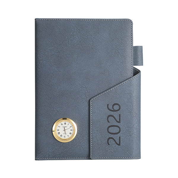 三折小時鐘高級筆記本