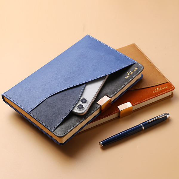 A5皮革商務筆記本