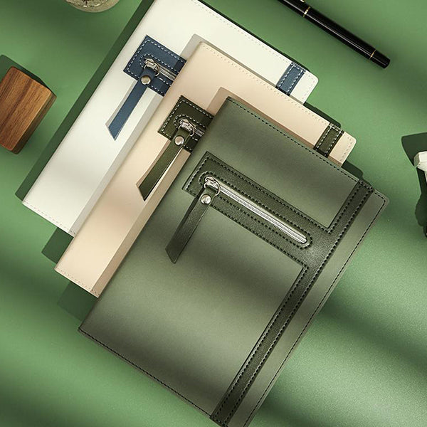 A5拉鍊收納筆記本