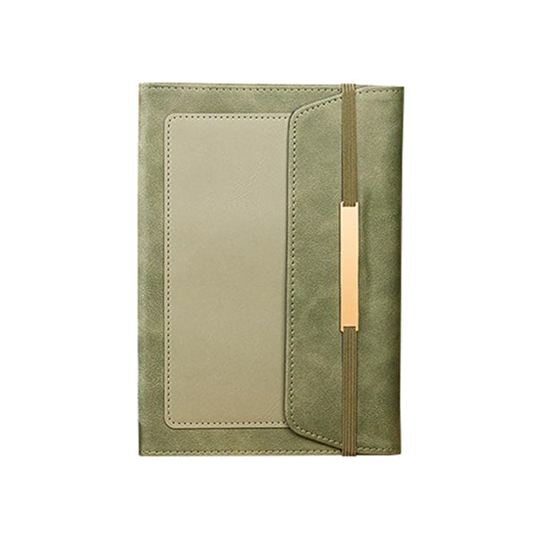 A5三折綁帶記事本