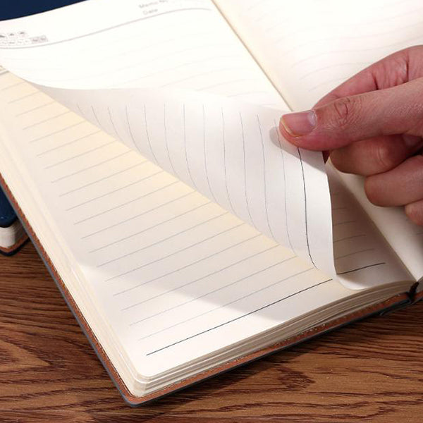 A5商務筆記本-PU皮革客製印刷記事本