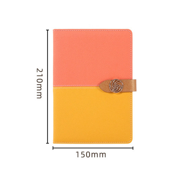 A5皮革商務筆記本