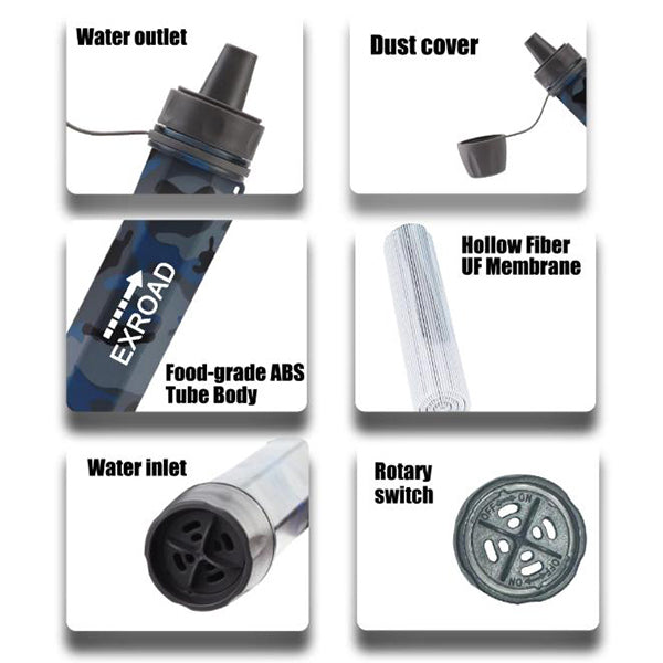 個人生存迷你淨水吸管