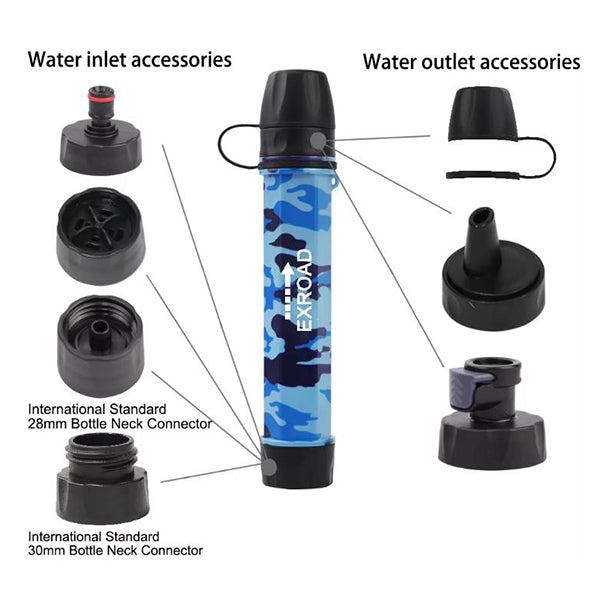 個人生存迷你淨水吸管