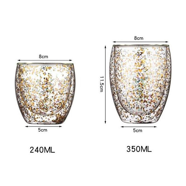 流沙玻璃杯