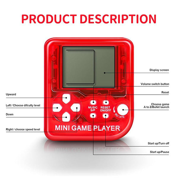 迷你俄羅斯方塊遊戲機