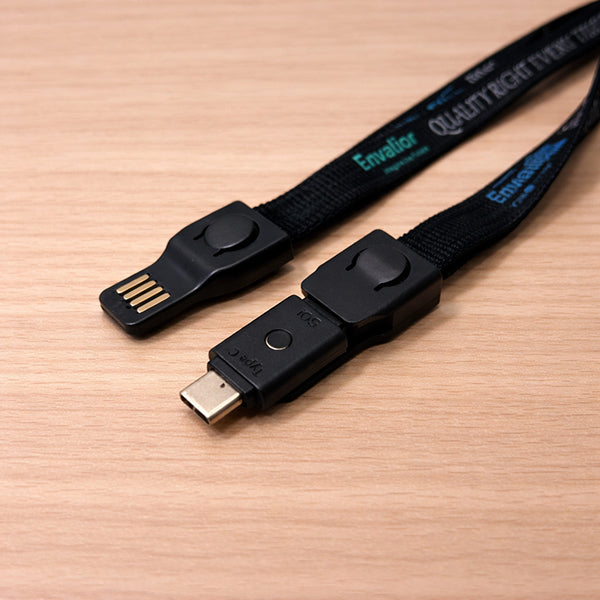 識別證帶充電線