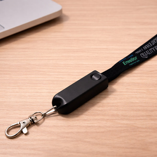 識別證帶充電線