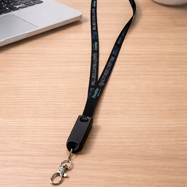 識別證帶充電線