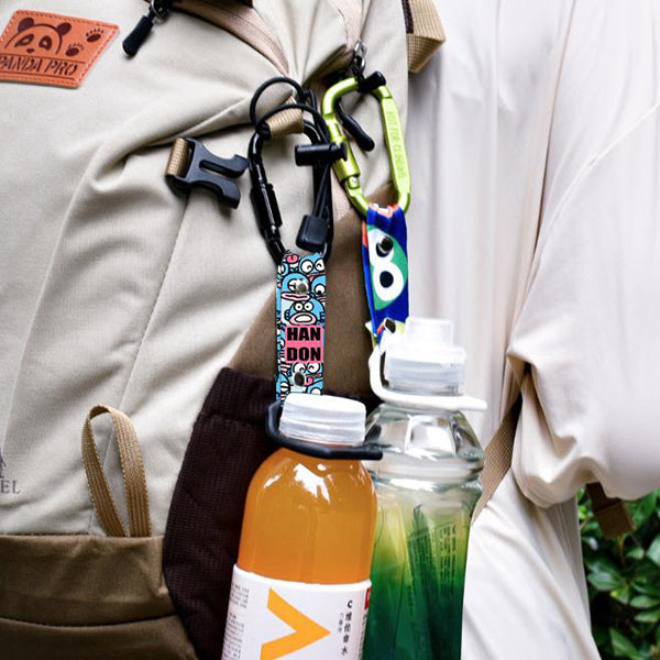 背包登山扣水瓶繩