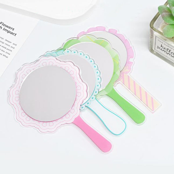 壓克力手持化妝鏡