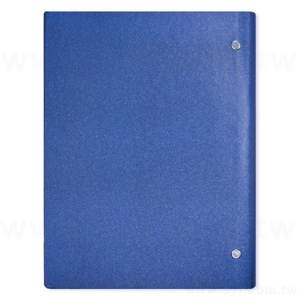 時尚皮紋工商日誌-翻開式活頁筆記本-可訂製內頁及客製化加印LOGO