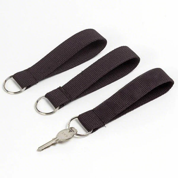 編織帶鑰匙圈-吊掛式W3xH15.5cm長編織帶/可選色-單面單色印刷