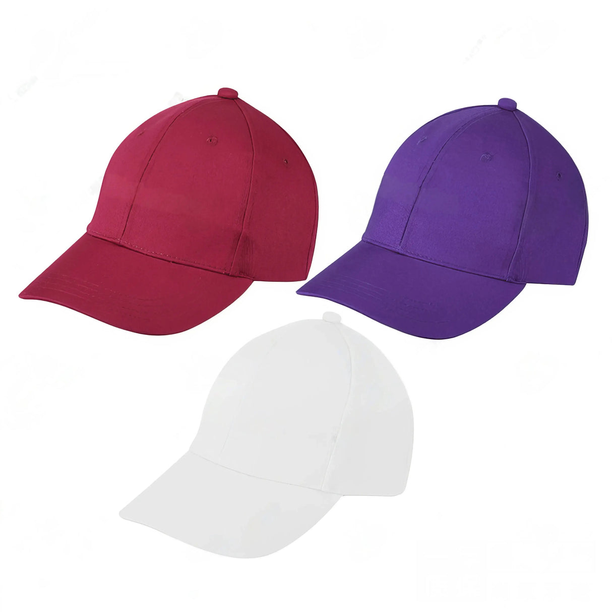 【少量客製】全棉棒球帽-可客製印刷LOGO