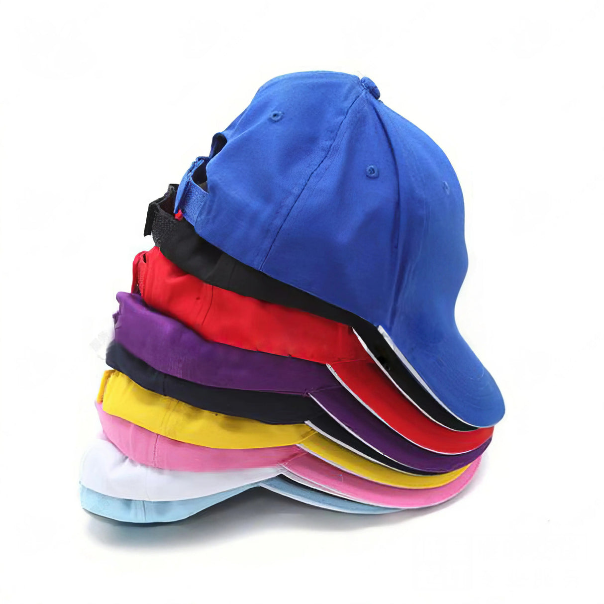 【少量客製】拚色全棉棒球鴨舌帽-客製LOGO印刷