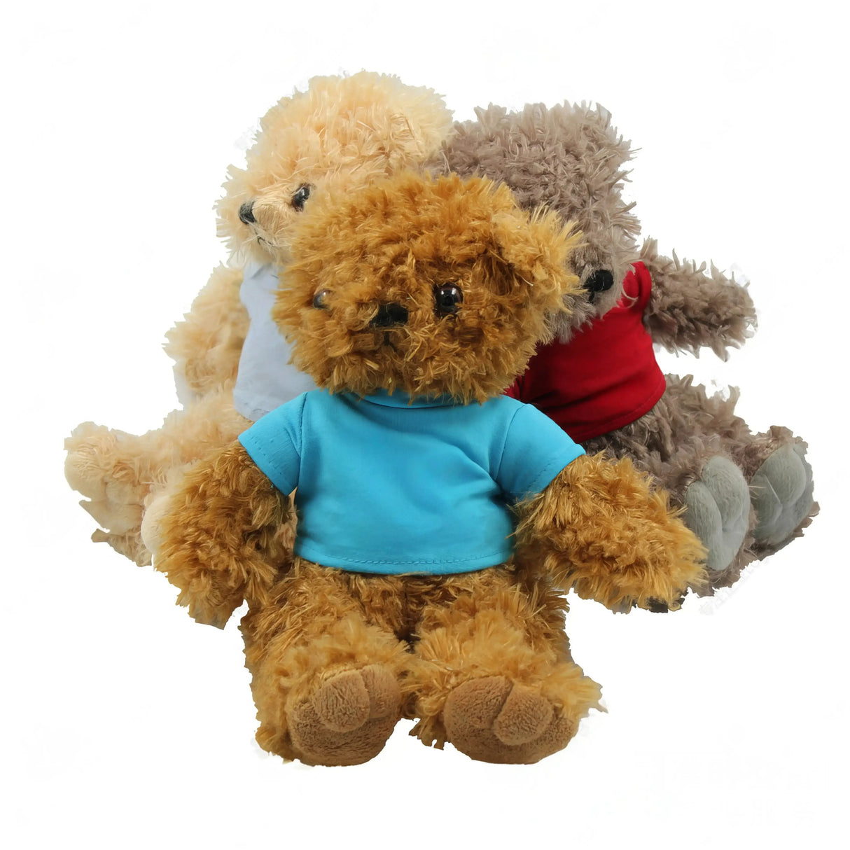 1004005-20cm四色泰迪熊毛絨玩具