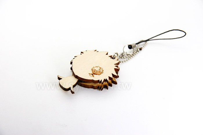 立體造型木質鑰匙圈