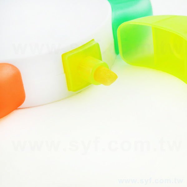 廣告螢光筆-造型花瓣禮品-五色原子筆-工廠客製化印刷贈品筆