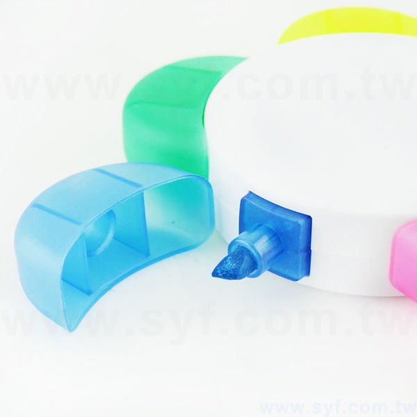 廣告螢光筆-造型花瓣禮品-五色原子筆-工廠客製化印刷贈品筆