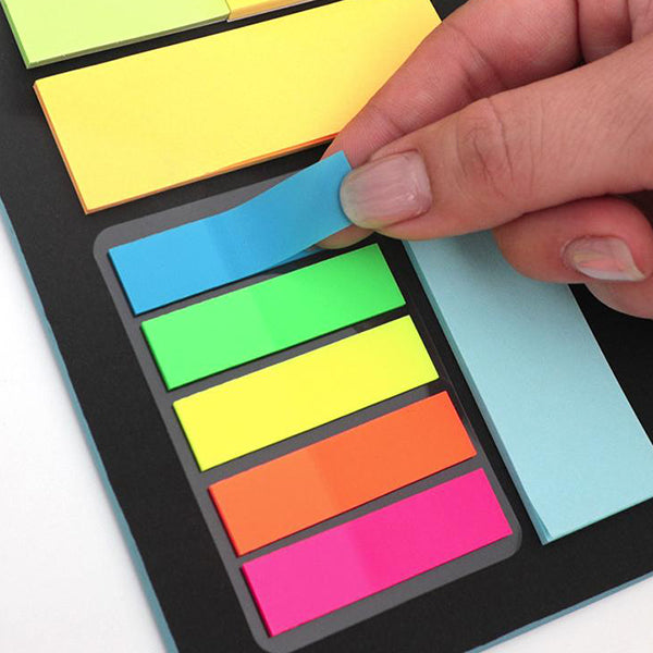 4合1高質感兩折磁吸便利貼套組