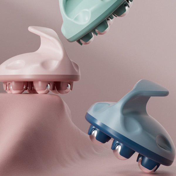 滾珠揉腹部按摩器