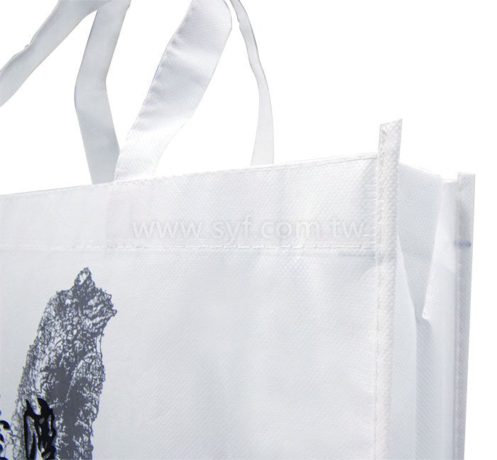 霧膜立體不織布袋-彩色網版印刷-環保不織布材質