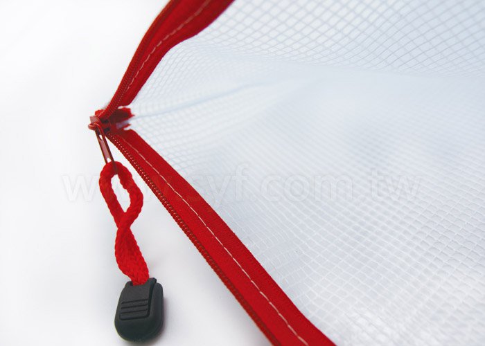 拉鍊袋-PVC網格-單面單色印刷