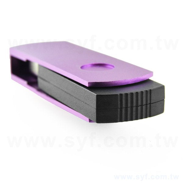 隨身碟-造型禮贈品-旋轉金屬USB隨身碟-客製隨身碟容量-工廠客製化印刷推薦禮品