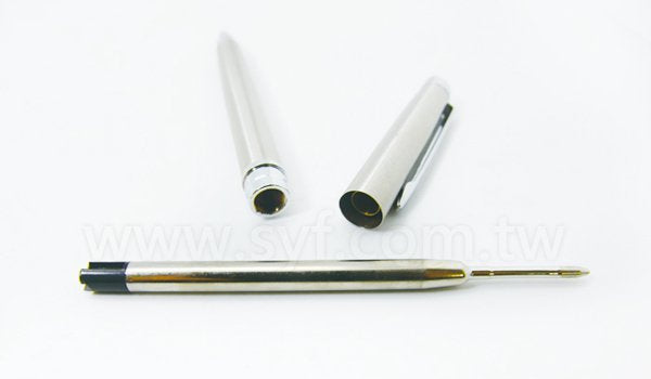 簡約時尚禮品筆-旋轉式廣告金屬筆-可客製化加印LOGO