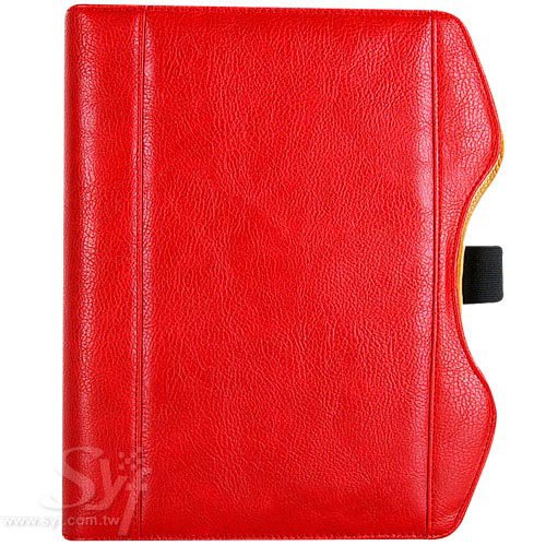 典雅時尚工商日誌-外露式筆扣式活頁筆記本-可訂製內頁及客製化加印LOGO - 皮革 商務記事簿 - 磚紅-黑色-平-咖啡色-黑色-紋-紅色-16K-25K-32K