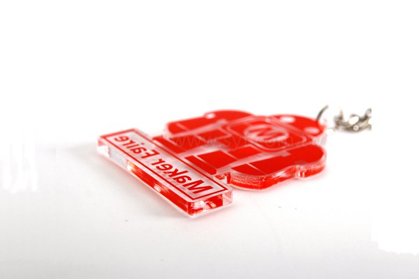 造型壓克力鑰匙圈-C圈-四目鍊-扁圈鑰匙圈