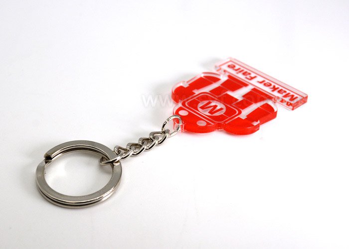 造型壓克力鑰匙圈-C圈-四目鍊-扁圈鑰匙圈