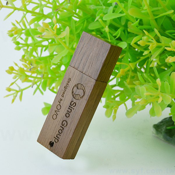 環保隨身碟-原木禮贈品USB-帽蓋木質隨身碟-客製隨身碟容量-採購訂製印刷推薦禮品