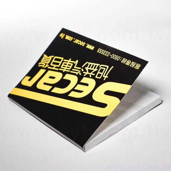 長形封卡便利貼-50張N次貼可印刷-封面單面雙色上亮膜