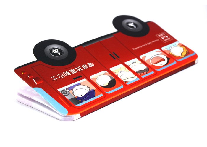 造型封卡便條紙