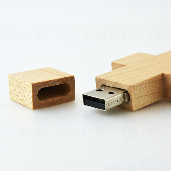 環保隨身碟-原木禮贈品USB-木質造型隨身碟-客製隨身碟容量-採購訂製印刷推薦禮品