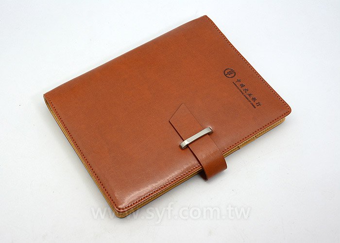 尊爵品味工商日誌-插扣式活頁筆記本-客製化LOGO