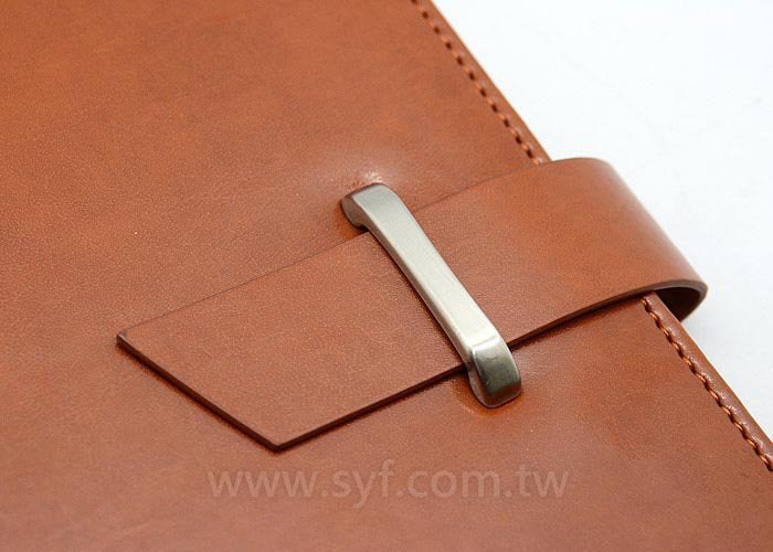 尊爵品味工商日誌-插扣式活頁筆記本-客製化LOGO