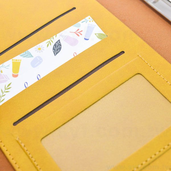 現代木紋工商日誌-包扣式活頁筆記本-可訂製內頁及客製化加印LOGO