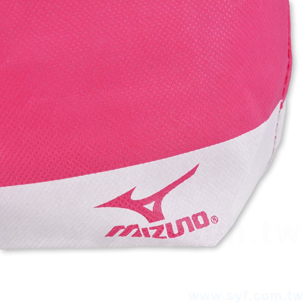 單色印刷束口袋-不織布材質加提袋束口包-可加LOGO客製化印刷