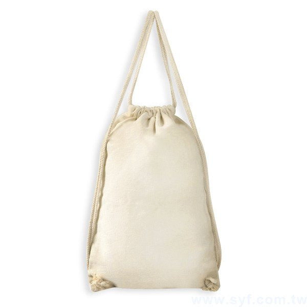 單色類帆布袋印刷-束口袋