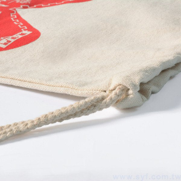 單色類帆布袋印刷-束口袋