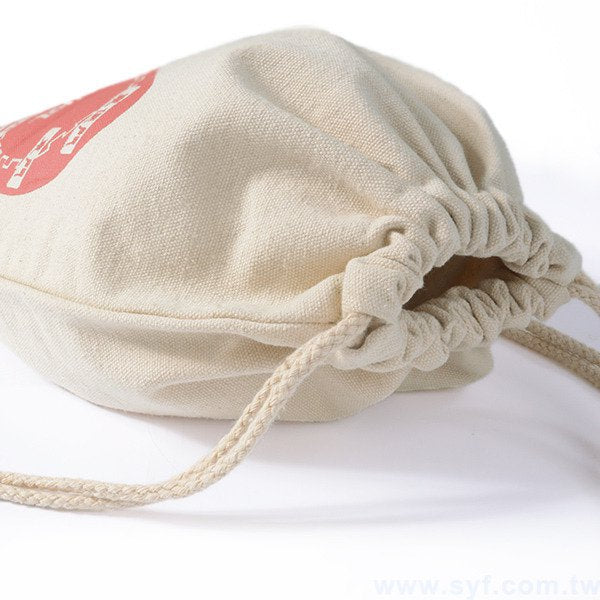 單色類帆布袋印刷-束口袋