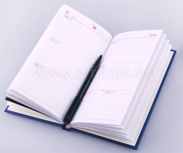 時尚優雅筆記本-精裝商務記事本-可訂製內頁及客製化加印LOGO