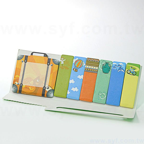 造型封卡便利貼-N次貼內頁可印刷-封面單面彩色上霧膜-斬造型