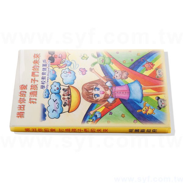 直式封卡便利貼-三合一N次貼彩色印刷-封面單面彩色上霧膜-加鬆緊繩