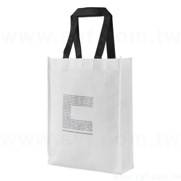 不織布袋-雙面單色熱轉印-手提包裝袋-多款不織布顏色印刷推薦-採購批發訂製環保袋